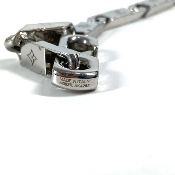LOUIS VUITTON M0921L Bracelet-Monogram Tied Up Accessories Bracelet Metal Silver - Picture 4 of 8